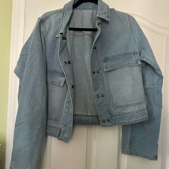 Denim Jacket size large - Picture 1 of 8